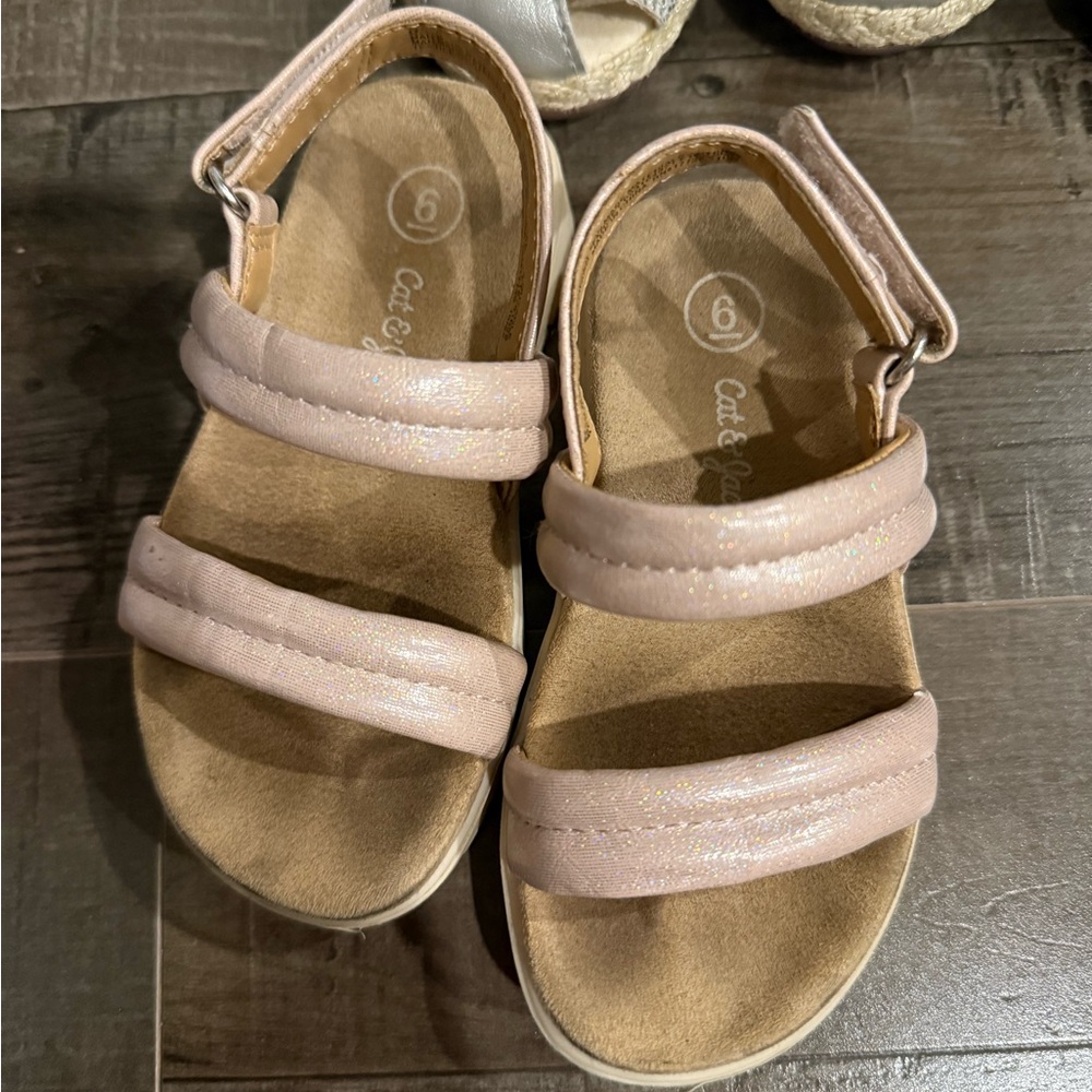 Cat & Jack Pink Kids Sandals